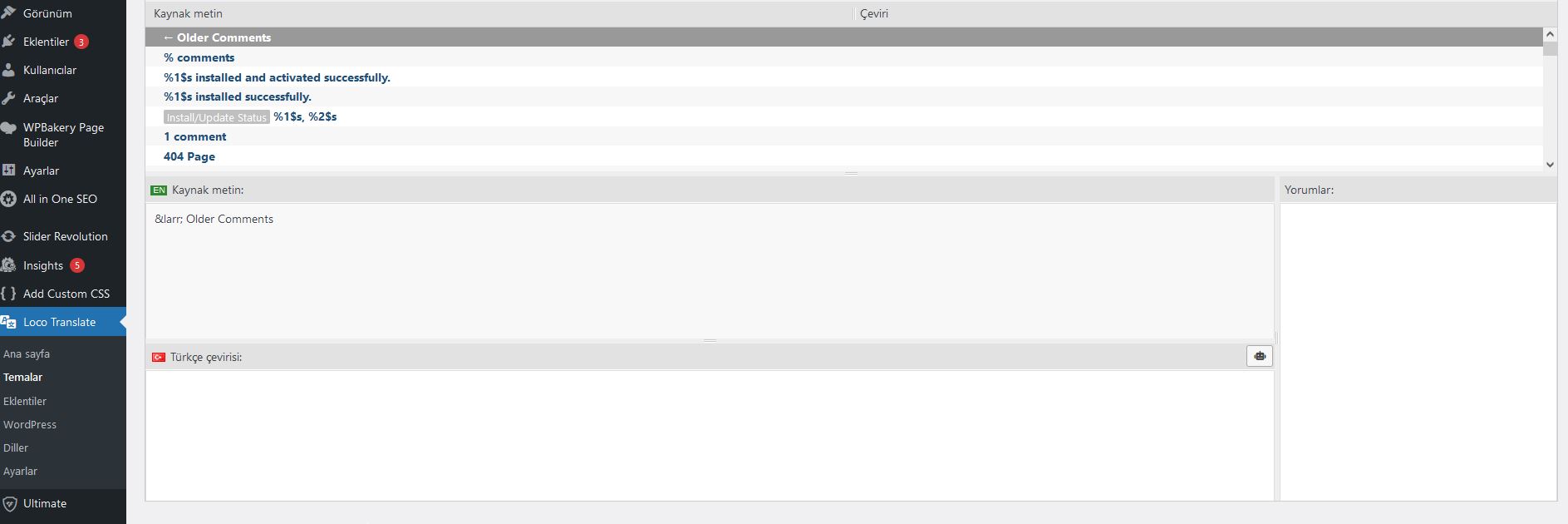 Loco Translate Kullanma